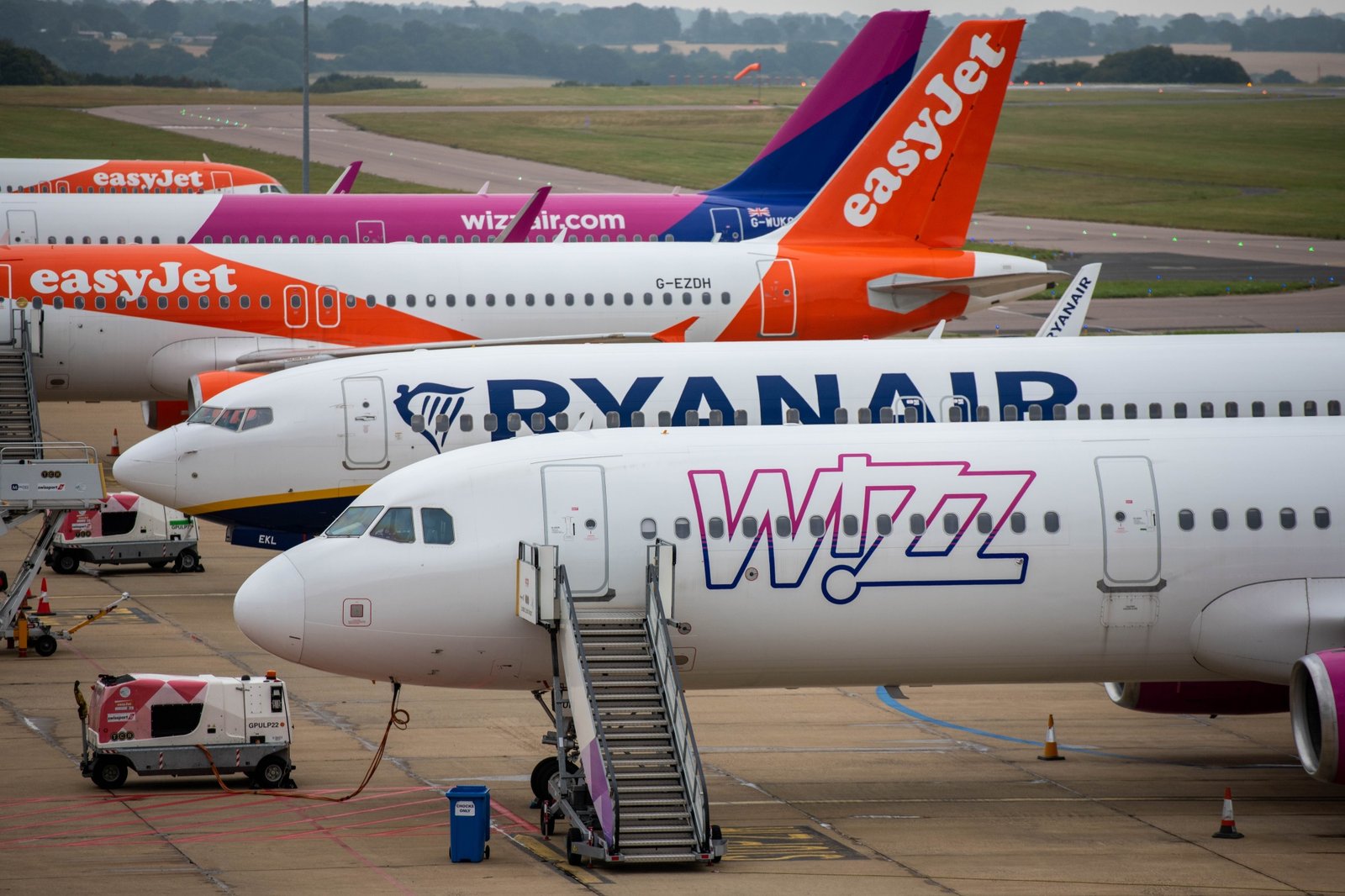 EasyJet Plc Planes As Airline Rejects Wizz Air Holdings Plc Takeover