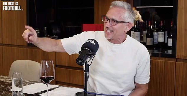 Gary Lineker had lablelled England's performance in their draw against Denmark as 's***'