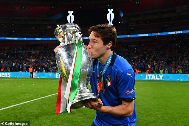 Juventus' Federico Chiesa was one of the stars of Euro 2020 as Italy won the tournament