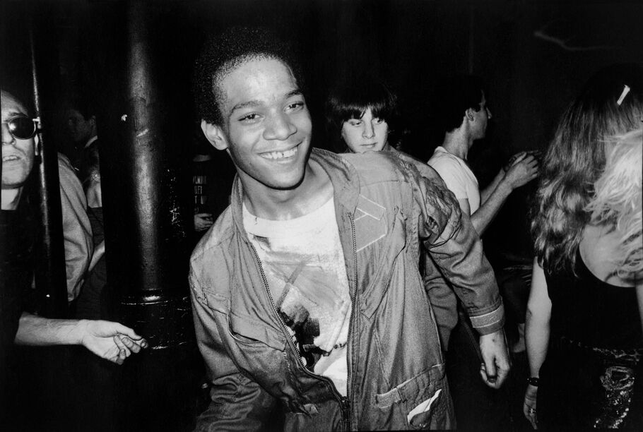 Nicholas Taylor, ‘BASQUIAT Dancing at The Mudd Club, 1979 (Basquiat photograph)’, Printed later , Photography, Archival inkjet print, Lot 180 Gallery