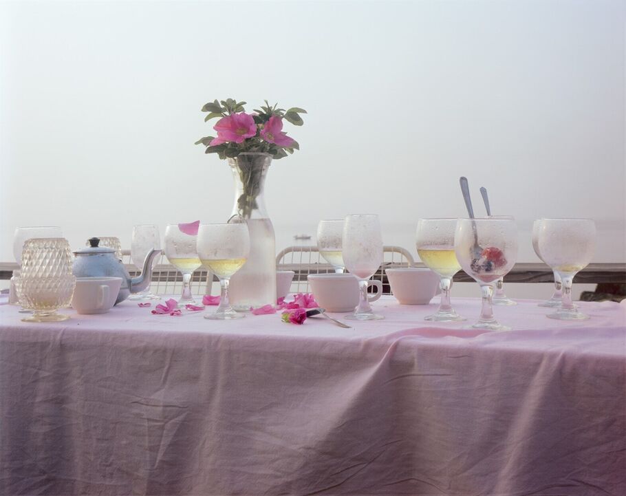 Joel Meyerowitz, ‘Dinner Table, Provincetown, Massachusetts ’, 1983, Photography, Archival pigment print, printed later, Huxley-Parlour