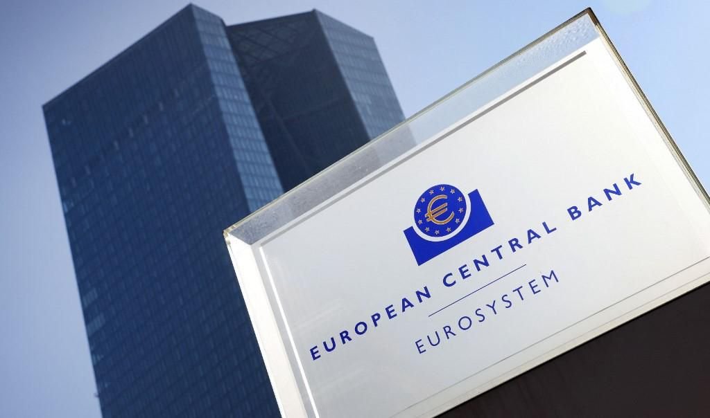 Siège de la Banque centrale européenne à Francfort, avant une conférence de presse le 6 mars 2025.