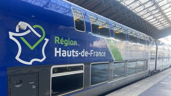 Une rame TER de la région Hauts-de-France