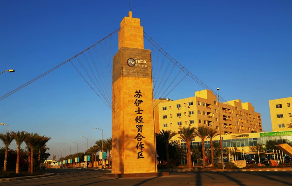 Deals signed last week include facilitating cross-border business in yuan for banks in the China-Egypt TEDA Suez Economic and Trade Cooperation Zone near the city of Suez. Photo: Handout
