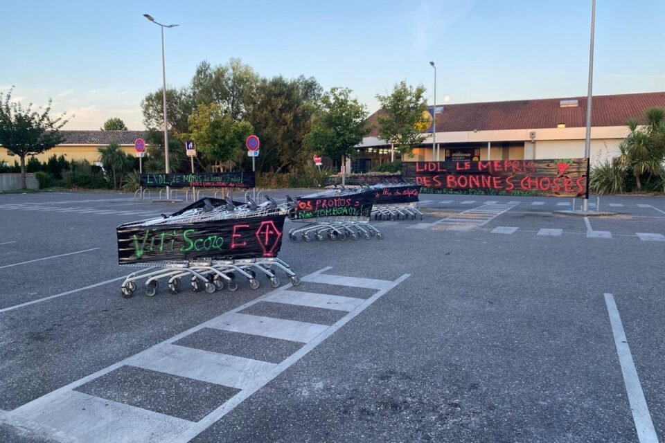 Des actions ont été menées dans plusieurs magasins de la Gironde.