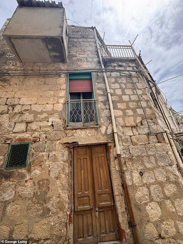 However his second property (pictured) 'is in a slightly better condition'