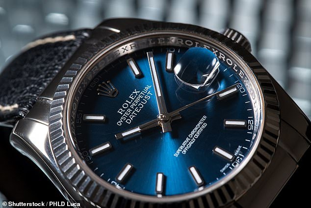 The haul also included a one-million-euro ring and a Rolex watch, Le Parisien reported. (File photo)