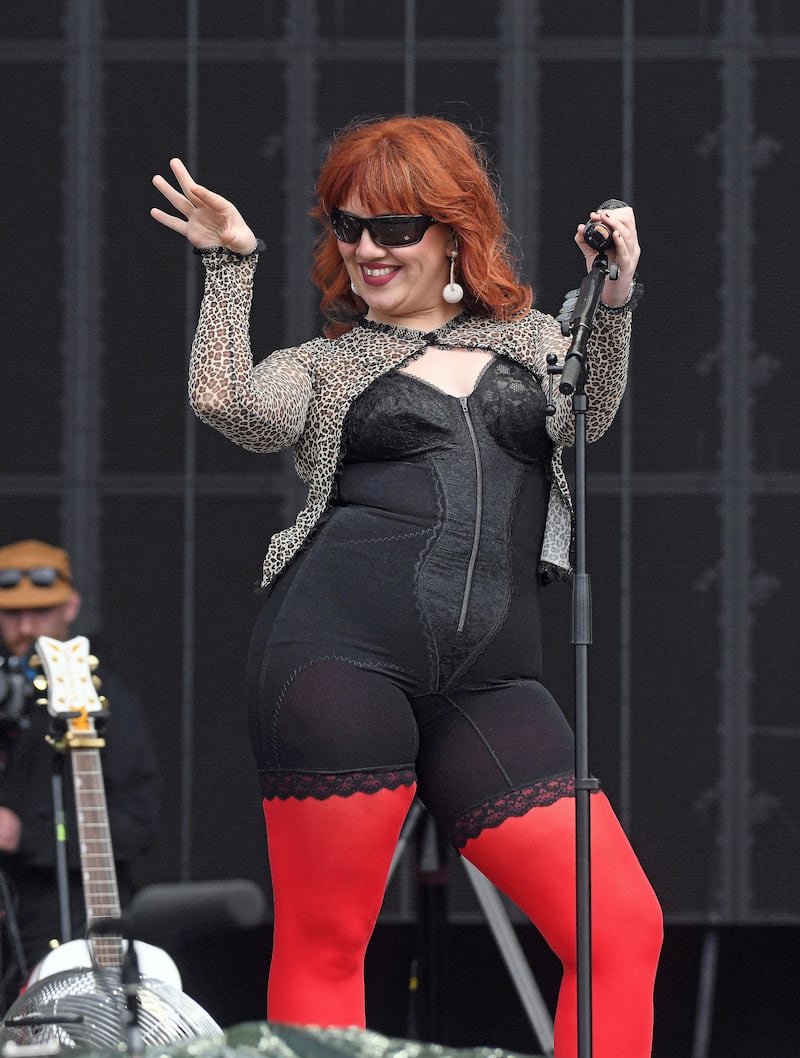 CMAT performing at the Trnsmt Festival at Glasgow Green