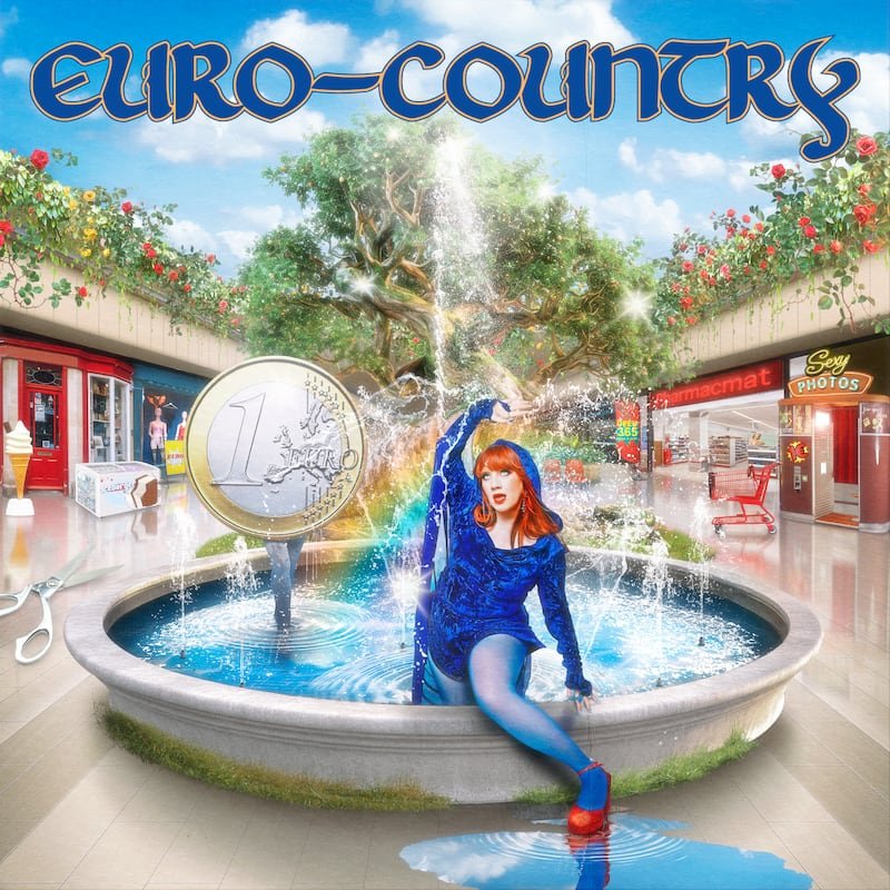 The front cover of CMAT's album, Euro-Country