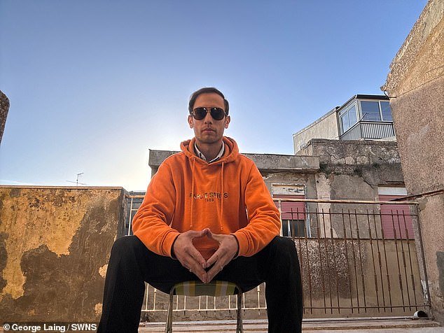 George says: 'The first property I bought, my budget initially was £15,000 to renovate the entire property, but I've only spent £1,000 so far, and I'll do the entire property for under five grand'