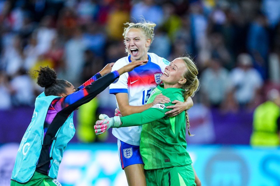 Hannah Hampton wrote her name into English footballing folklore with her shoot-out performance
