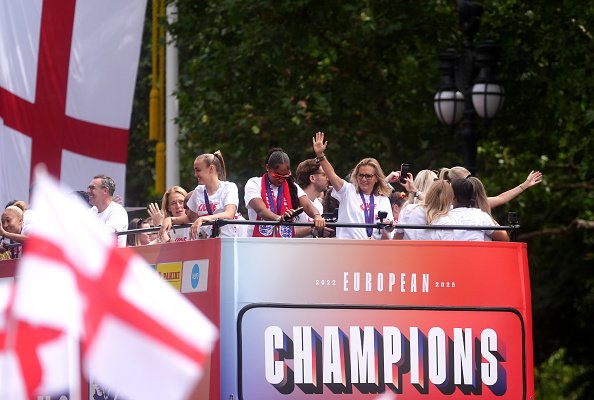 England Women UEFA Women's EURO 2025 Victory Parade And Celebration