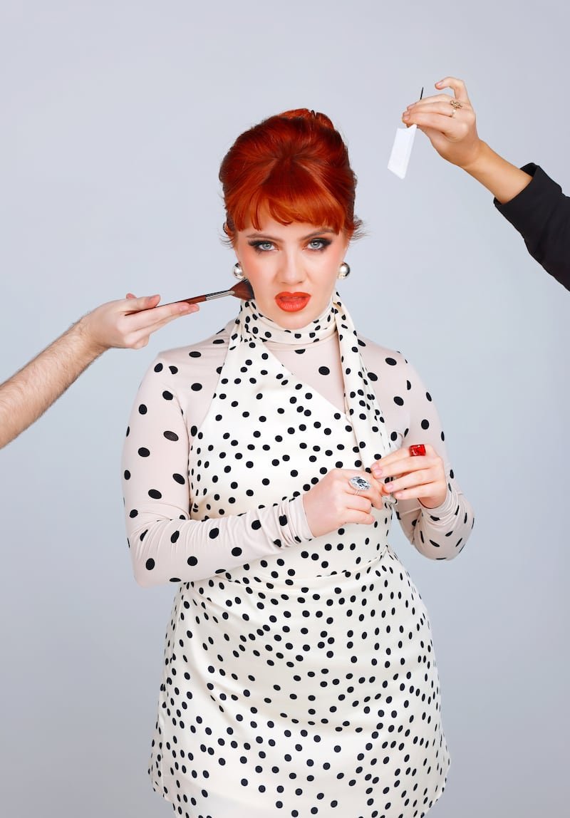 CMAT in polka dots