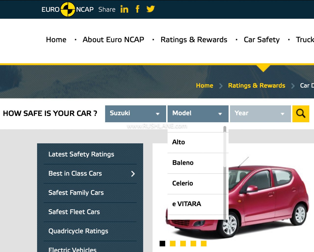 Maruti Suzuki eVitara Euro NCAP Crash Test Results Out Soon