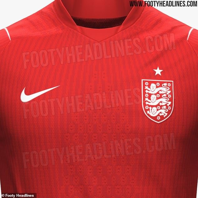 England will reportedly return to a red away kit for next summer's finals in the United States, Canada and Mexico