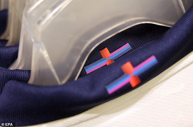 The design would likely avoid the controversy that surrounded the Euro 2024 shirt, which had seen manufacturers Nike make a 'playful update' to the St George's Cross