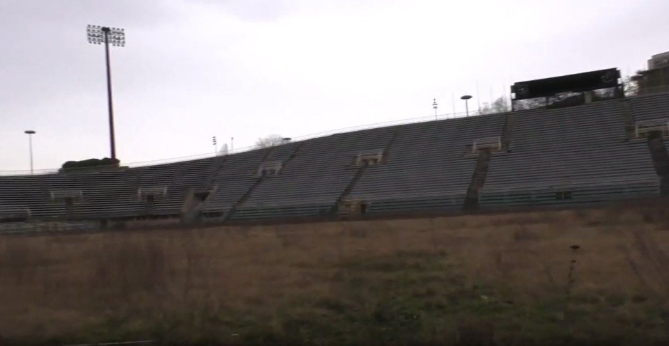 Stadio Flaminio (Rome) , , Headline: Forgotten stadium with bigger capacity than Premier League grounds now lies abandoned and faces calls to be demolished, , https://www.youtube.com/watch?v=8QIaufQ7Ks8&ab_channel=Nomepredefinito, , YouTube @Nome Predefinito