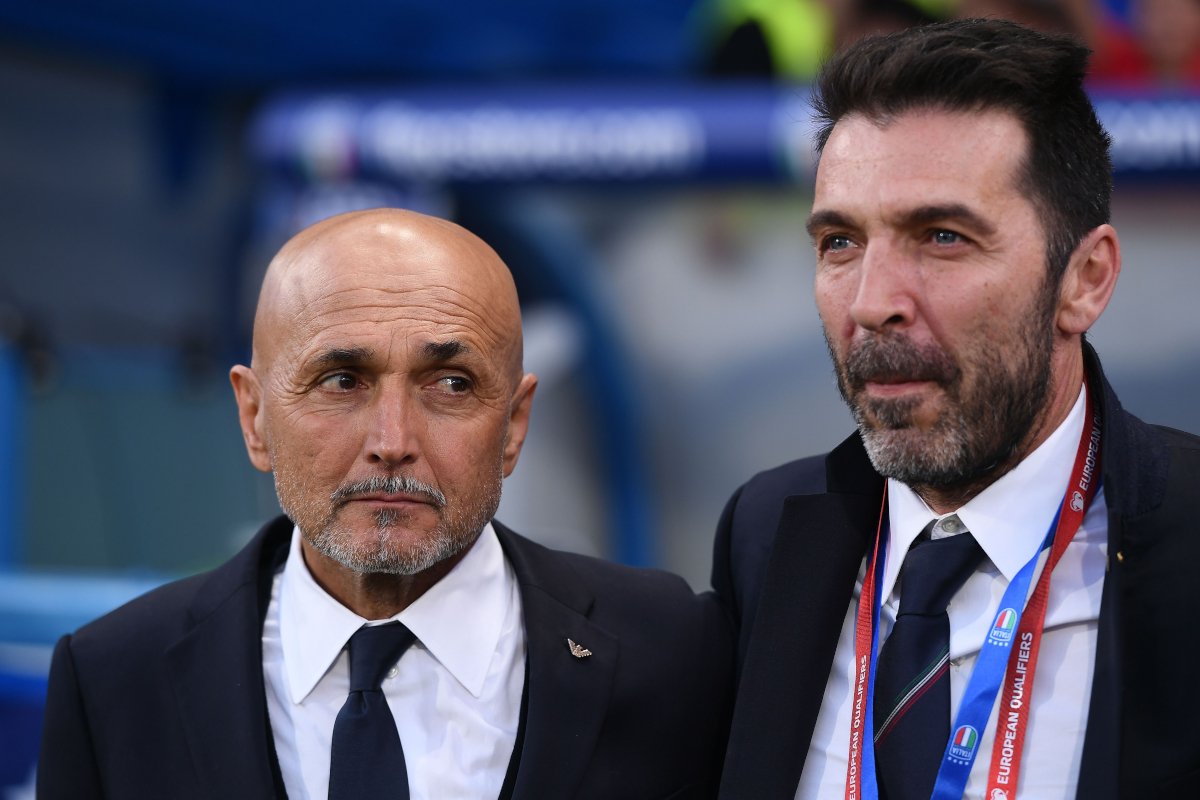 REGGIO NELL'EMILIA, ITALY - JUNE 9: Luciano Spalletti head coach of Italy during the FIFA 2026 Qualifier between Italy and Moldova at Mapei Stadium - Citta' del Tricolore on June 09, 2025 in Reggio nell'Emilia, Italy. (Photo by Alessandro Sabattini/Getty Images)