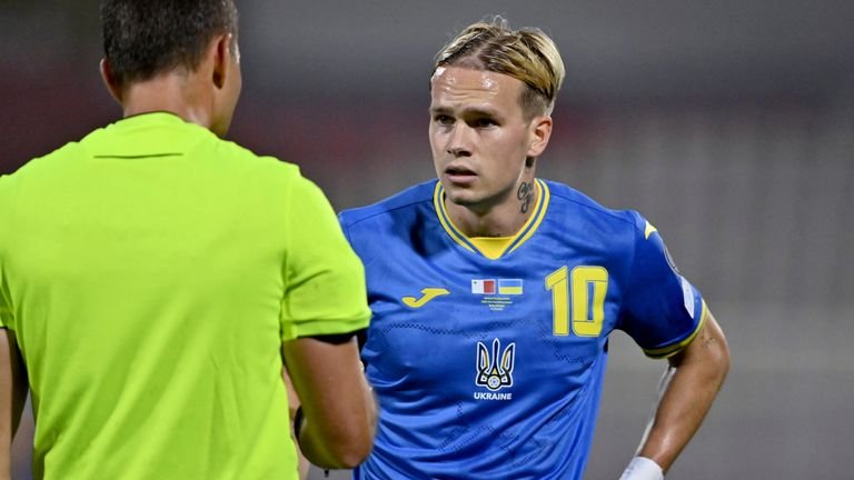 Ukraine have played in the strip since 2021