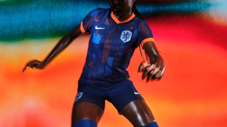 Netherlands' away kit