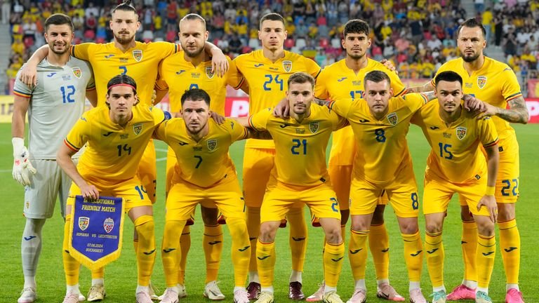 Romania's home Euro 2024 kit