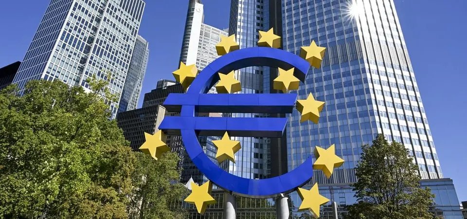 Europe's most important financial center, Frankfurt