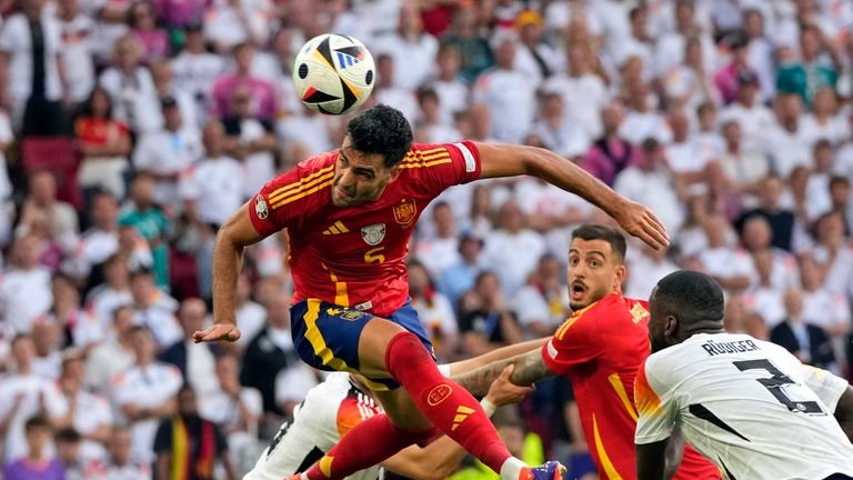 Spain have scored two goals via substitute players in a European Championships match for the second time, after the final against Italy at Euro 2012